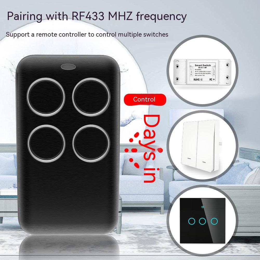 Remote Control 4-bit RF Remote Control Copy Type Can Be Matched With The Function To Be RF433