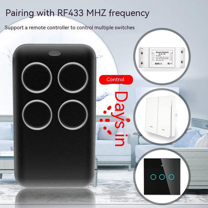 Remote Control 4-bit RF Remote Control Copy Type Can Be Matched With The Function To Be RF433