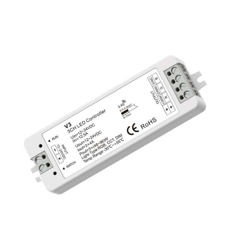 LED Dimmer Wireless RF Switch12V 5V 24V 36V 8A RGB Controller