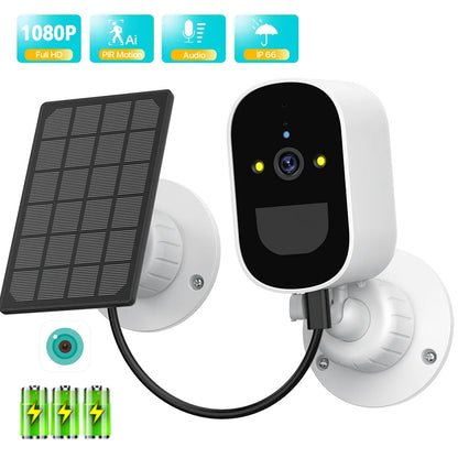 Solar Camera Low Power Monitor Household