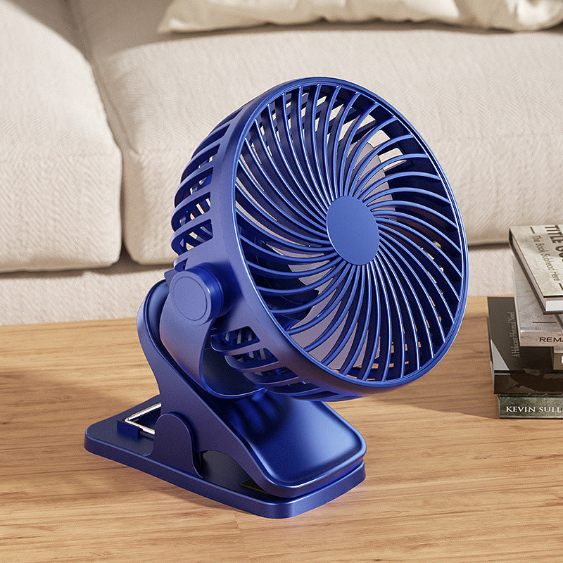 Multifunctional USB Student Dormitory Charging Portable Office Noiseless Electric Fan