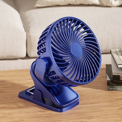 Multifunctional USB Student Dormitory Charging Portable Office Noiseless Electric Fan